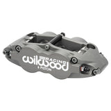 Wilwood Caliper Forged Narrow Superlite 6R L/H 1.62in/1.12in/1.12in Pistons .38in Rotor - Anodized