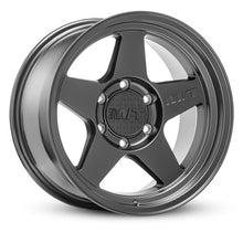 Load image into Gallery viewer, Mickey Thompson Open 5 Black Wheel - 17X9 6X120 BP 4.80in BS -5 Offset 67mm Bore - 274532