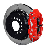 Wilwood Narrow Superlite 4R Rear Kit 14in GT Vented Rotors Red G-Body W/ 2.62in Axle Offset