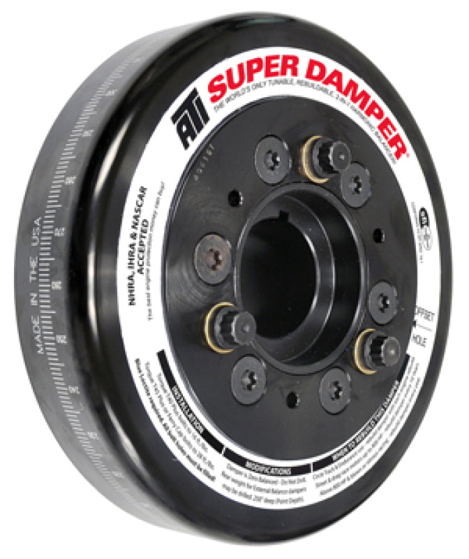 ATI Damper - 7.425in - Steel LW - 8 & 4 Grv - LS3 Camaro - 10-15 - Gen 3 Vortec Truck - LS - 3 Ring