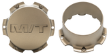 Mickey Thompson 5.28in OD - 5X5.5 5X150 BP Pro Cap Bronze - Bolt On Open - 276054