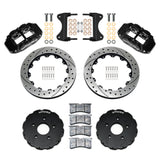 Wilwood 14-19 Chevrolet Corvette C7 Forged Narrow Superlite 6R Front BBK - 13.06 Rotor SRP - Black