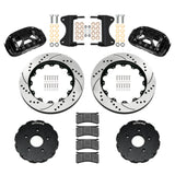 Wilwood 14-19 Chevrolet Corvette C7 Forged XRS6R Front BBK - 14.00 Rotor SRP - Black