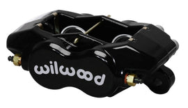 Wilwood Caliper-Forged Dynalite-Black 1.12in Pistons .81in Disc