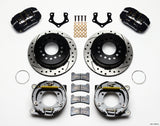 Wilwood Dynapro Low-Profile 11.00in P-Brake Kit Drilled Mopar/Dana 2.36in Off w/Snap Ring Bearing