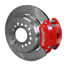 Load image into Gallery viewer, Wilwood D154 P/S Park Brake Kit Red New Big Ford 2.50in Off Staggered Mount