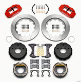 Wilwood Narrow Superlite 4R Rear P-Brk Kit 14.00in Red Small Ford 2.36in Off Bronco 5 x 5.50