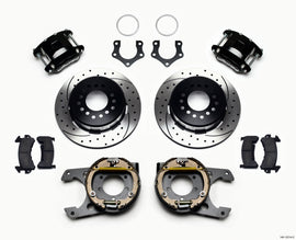 Wilwood D154 P/S Park Brake Kit Drilled Mopar/Dana 2.36in Off w/Snap Ring Bearing