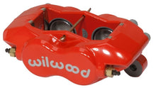 Load image into Gallery viewer, Wilwood Caliper-Forged Dynalite w/Dust Seal-Red 1.38in Pistons .81in Disc