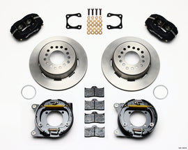 Wilwood Forged Dynalite P/S Park Brake Kit Chevy 12 Bolt-Spec 3.15in Bearing Staggered mt