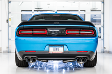 Load image into Gallery viewer, AWE Tuning 2015+ Dodge Challenger 6.4L/6.2L Non-Resonated Touring Edition Exhaust - Quad Silver Tips