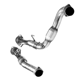 Kooks 06-10 Jeep SRT8 6.1L 3in In x 3in OEM Out GREEN Cat SS Conn. Pipes Kooks HDR Req