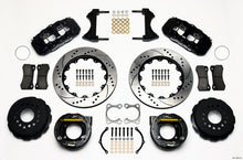 Load image into Gallery viewer, Wilwood AERO4 Rear P-Brake Kit 14.00in Drilled Big Ford Old Style 2.36in Offset